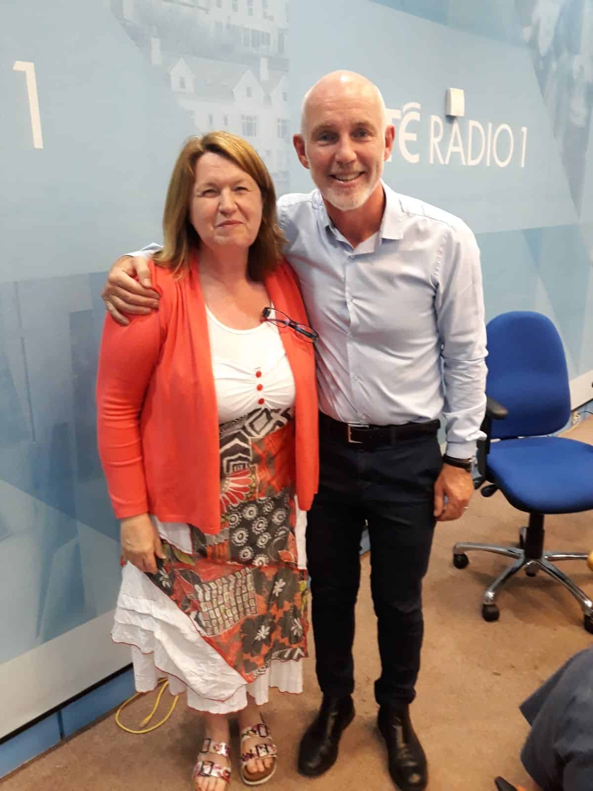 Maeve Mullin with Ray Dâarcy